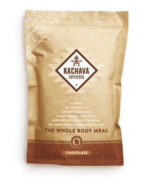 Kachava Chocolate-flavor bags