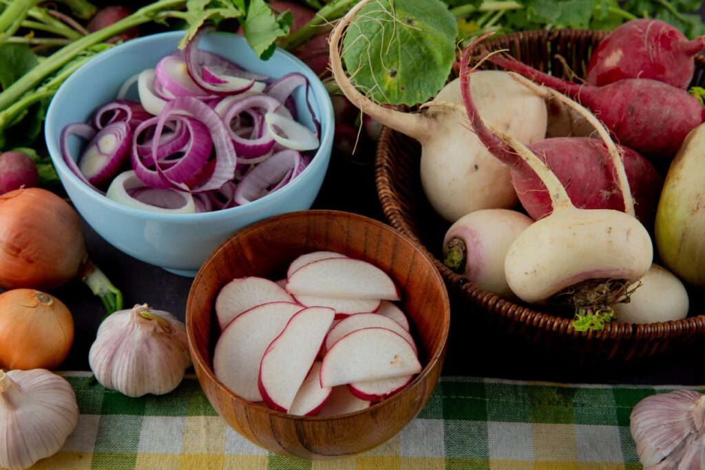 bowls-basket-vegetables-as-radish-onion-garlic