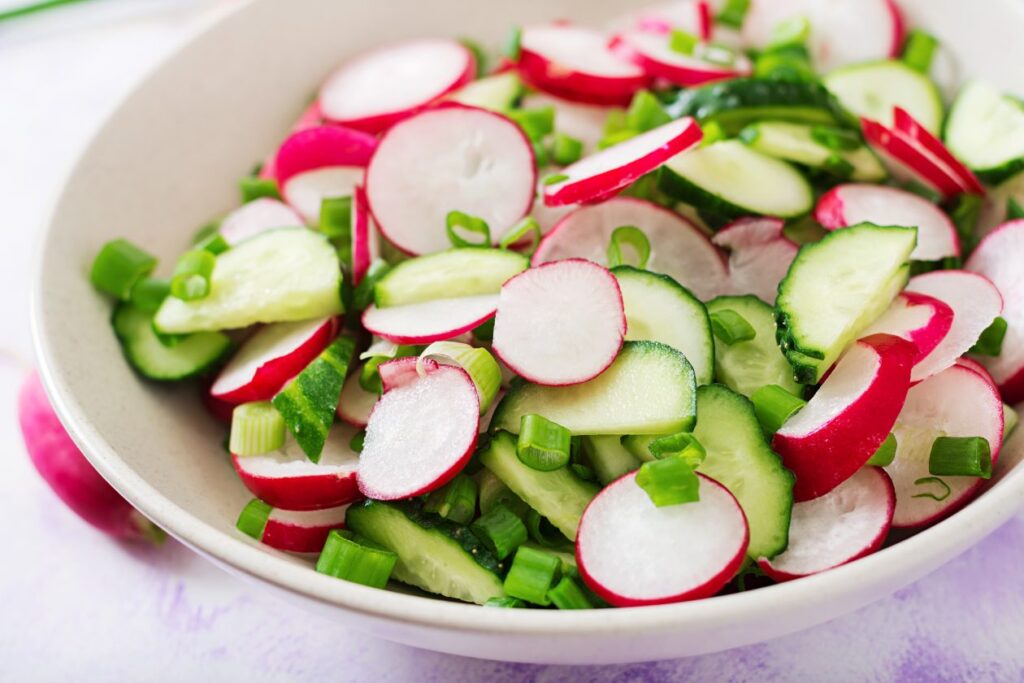 fresh-salad-cucumbers-radishes-green-onion
