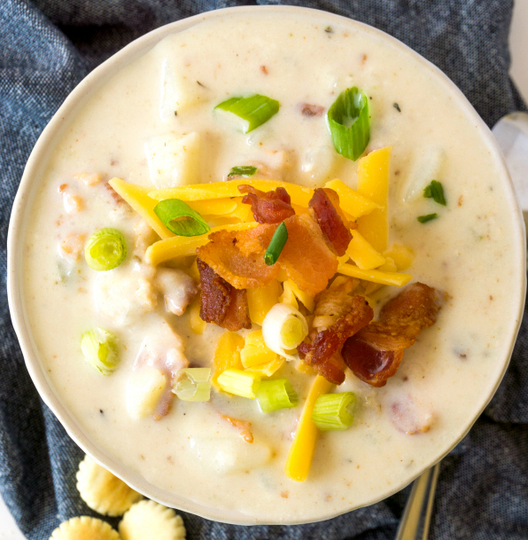 Is clam chowder high in protein?